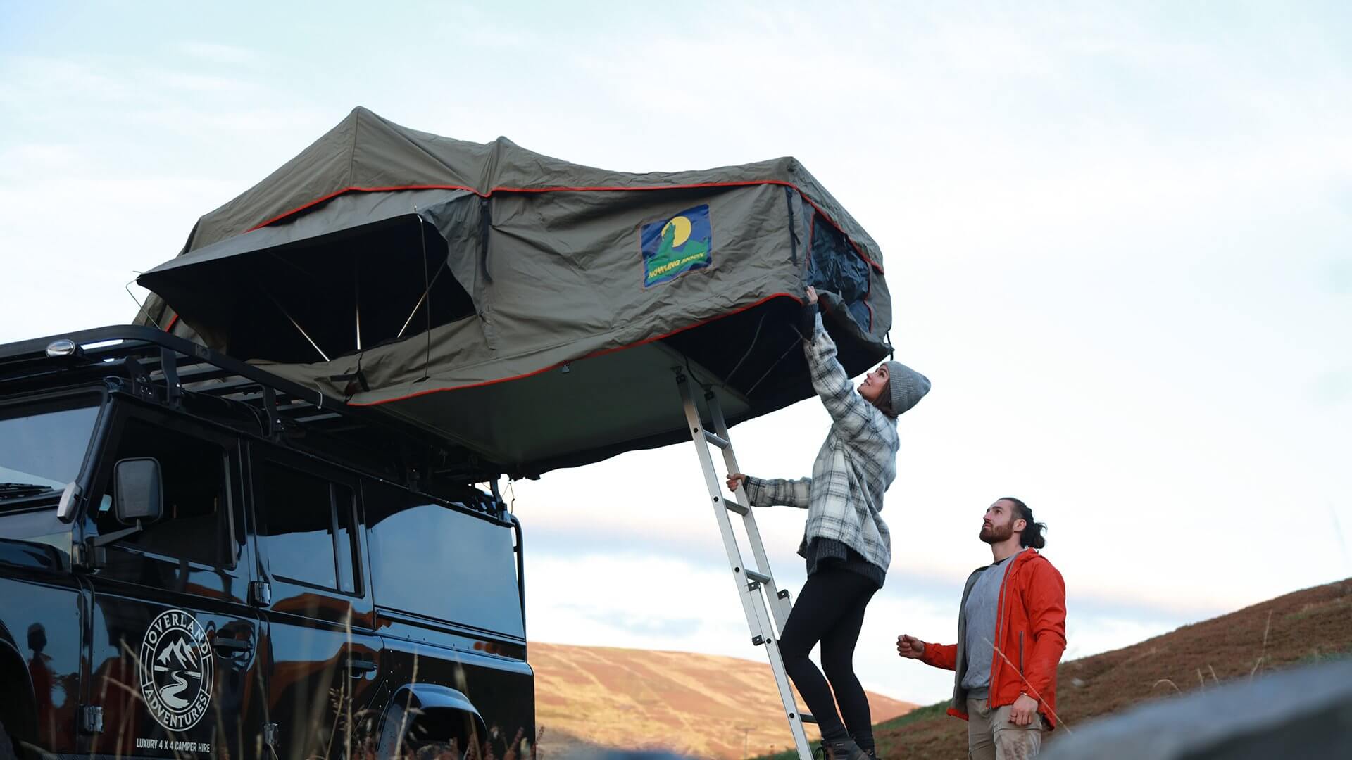 Defender Adventure Camper Trailer Hire